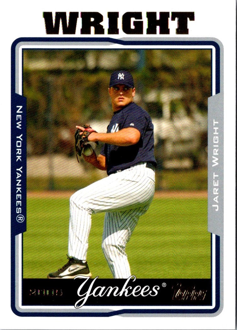 2005 Topps Jaret Wright