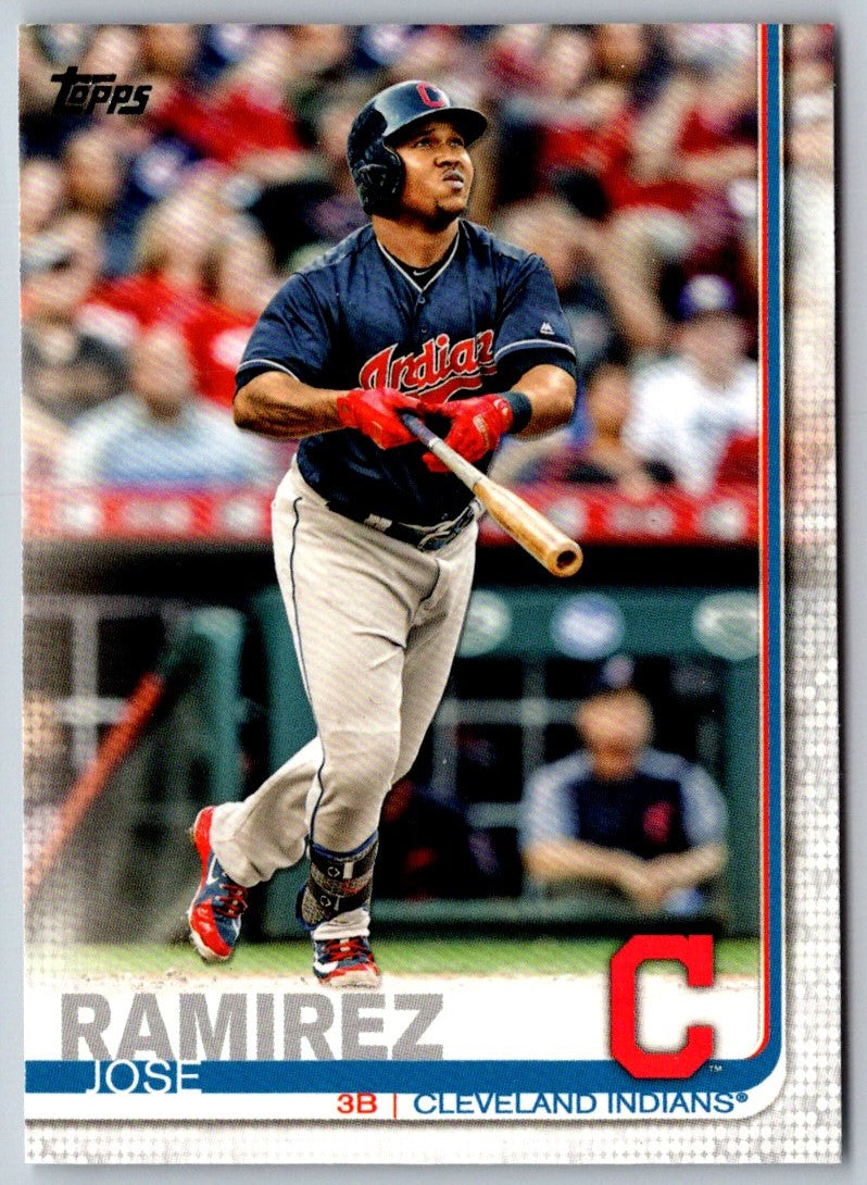 2019 Topps Utz Jose Ramirez