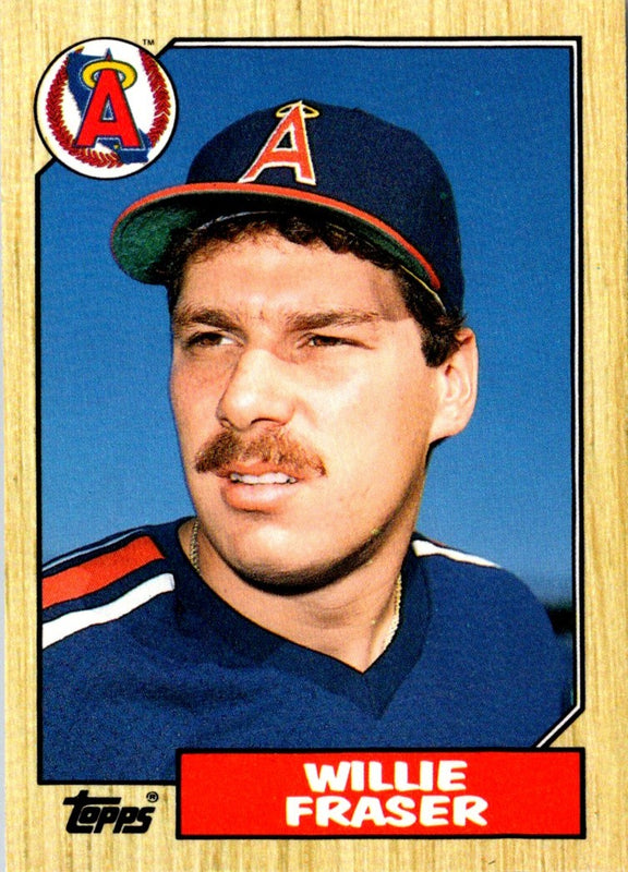1987 Topps Traded Willie Fraser #35T