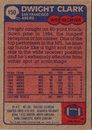 1985 Topps Dwight Clark