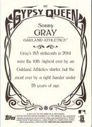 2015 Topps Gypsy Queen Sonny Gray