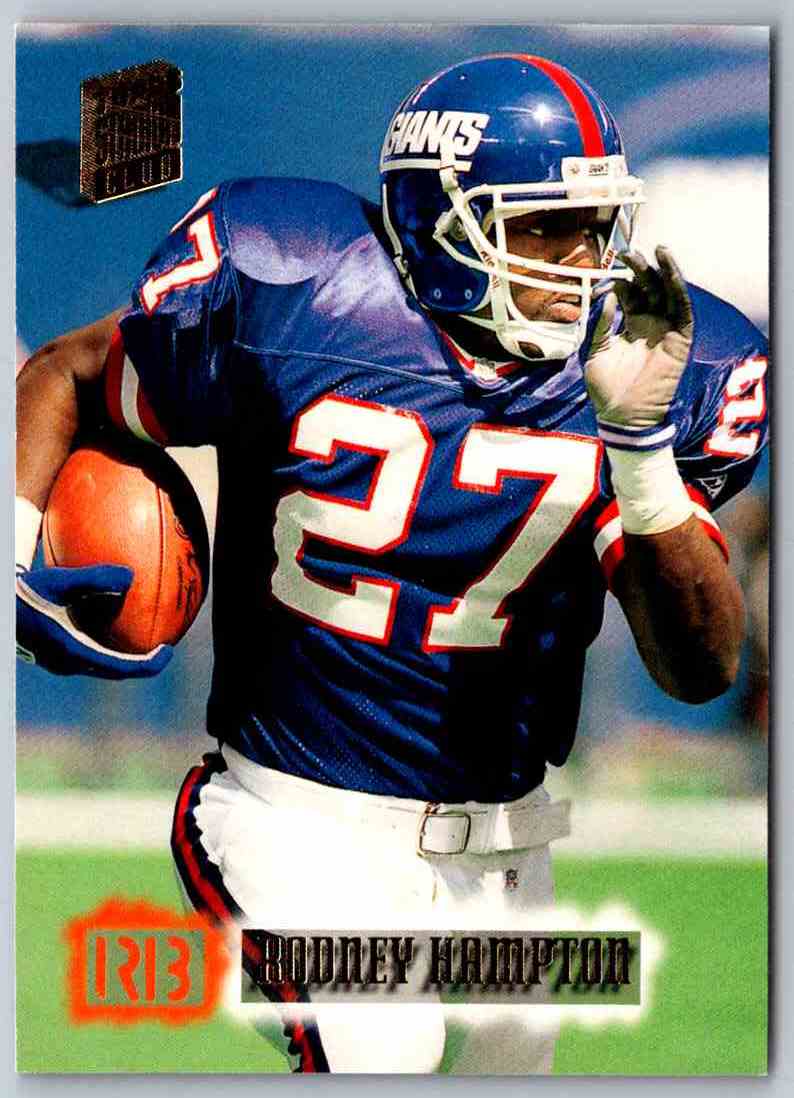 1994 Topps Stadium Club Football Rodney Hampton