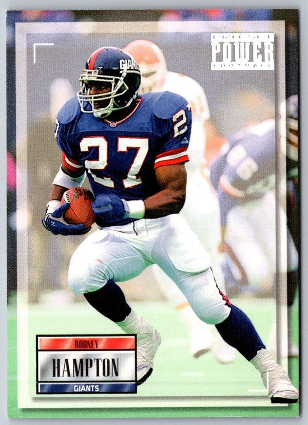 1993 Pro Set Power Rodney Hampton #27