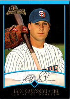 2001 Bowman Draft Picks & Prospects Jake Gautreau #BDP90 Rookie