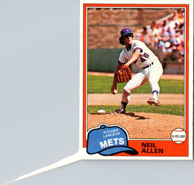 1981 Topps Neil Allen #322