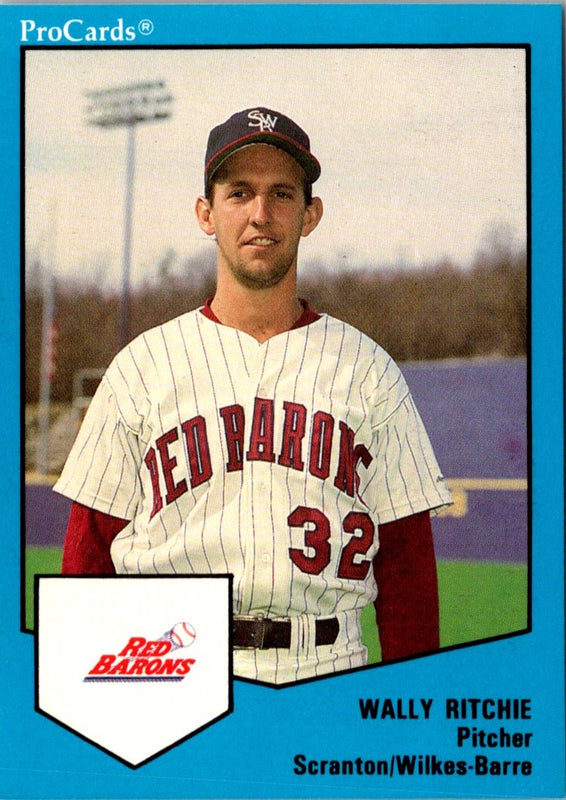 1989 ProCards Wally Ritchie #715