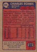 1985 Topps Charles Romes #205
