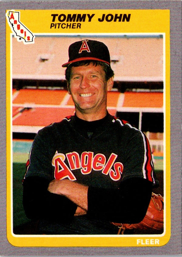 1985 Fleer Tommy John #304