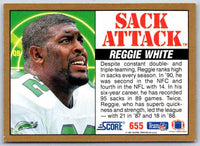 1991 Score Reggie White #655