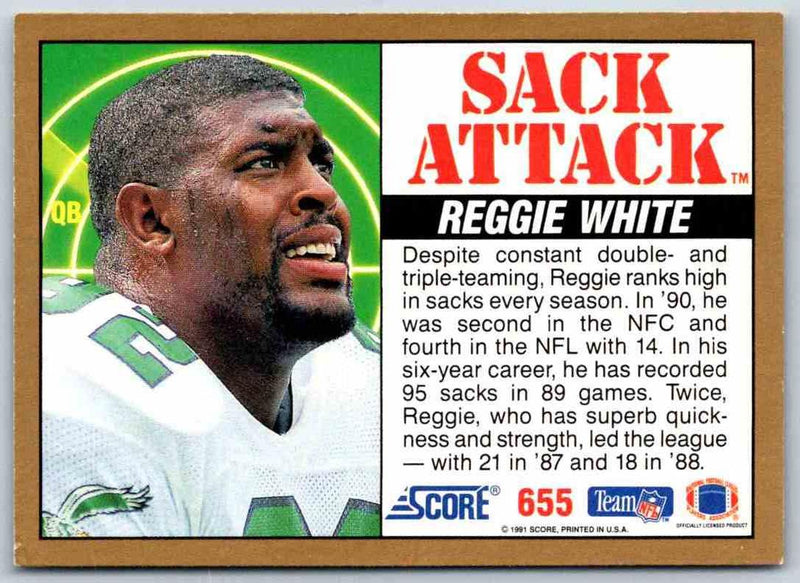 1991 Score Reggie White