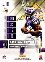 2014 Panini Contenders Adrian Peterson #100