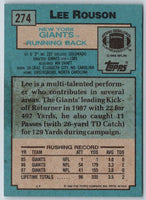 1988 Topps Lee Rouson #274