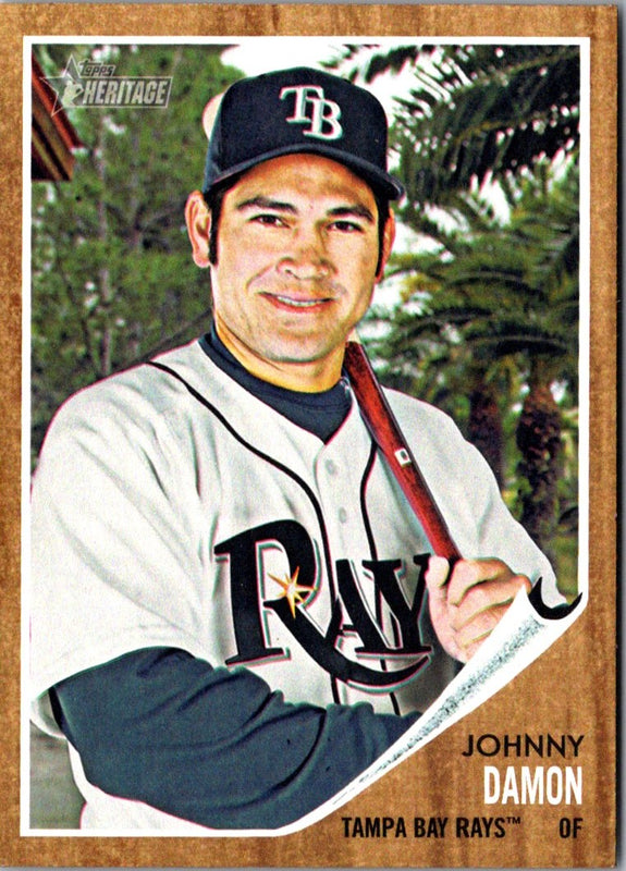 2011 Topps Heritage Johnny Damon #20