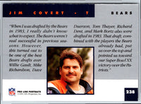 1991 Pro Line Portraits Jim Covert #238