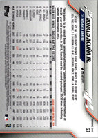2020 Topps Opening Day Base Image Variation Autographs Ronald AcuÃ±a Jr. #67