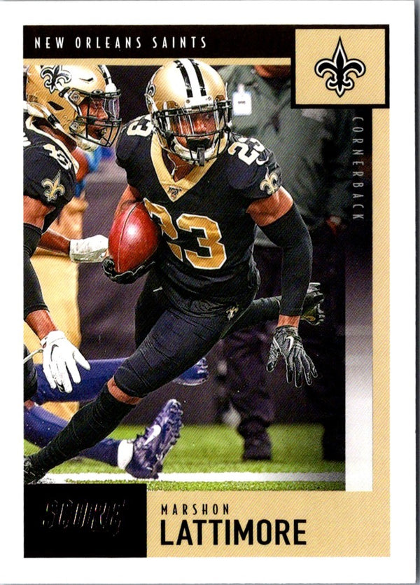 2020 Score Marshon Lattimore #275