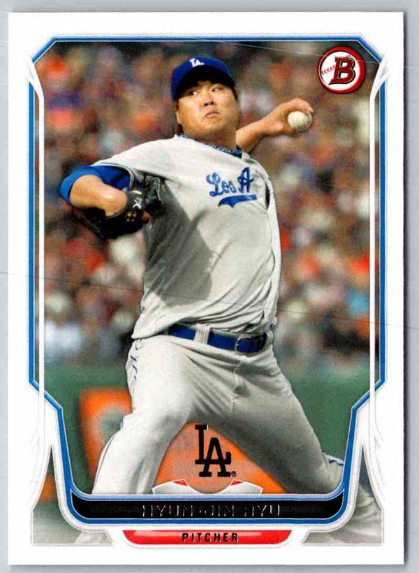 2014 Bowman Hyun-Jin Ryu #207