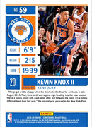 2019 Panini Contenders Kevin Knox II