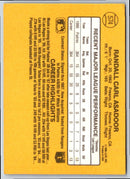 1987 Donruss Randy Asadoor