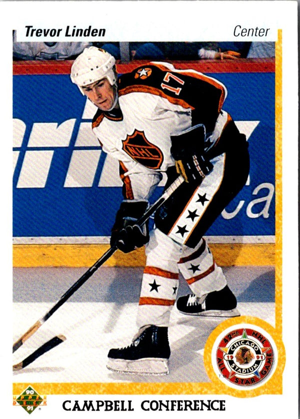 1990 Upper Deck Trevor Linden #480