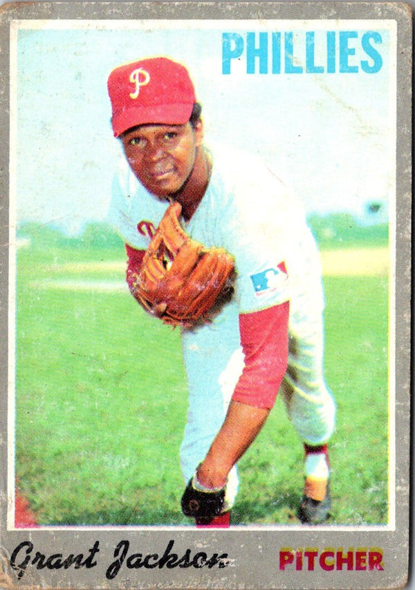 1970 Topps Grant Jackson #6