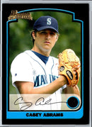 2003 Bowman Draft Picks & Prospects Casey Abrams