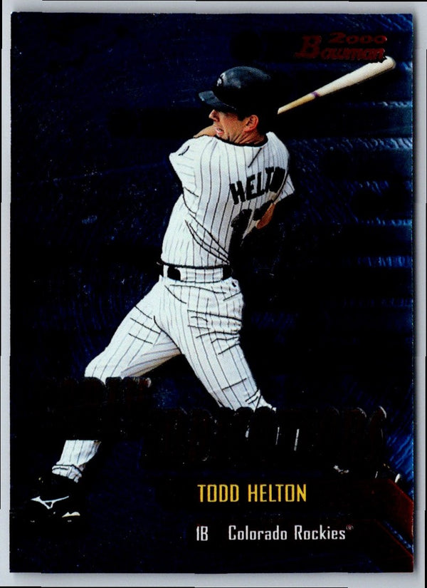 2008 Finest Todd Helton #122