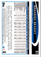2012 Topps Opening Day Brandon Beachy #81
