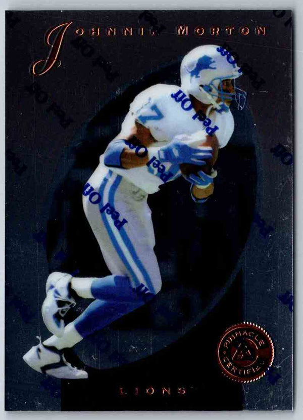 1997 Pinnacle Certified NFL Johnnie Morton #103
