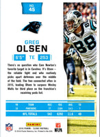2016 Score Greg Olsen #45