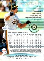 1999 Stadium Club Jason Giambi #242
