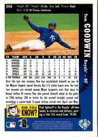 1997 Collector's Choice Tom Goodwin #356