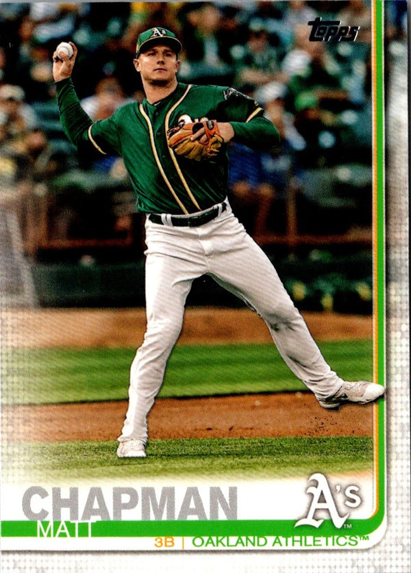 2019 Topps Matt Chapman #166