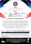 2017 Bowman Platinum Max Scherzer