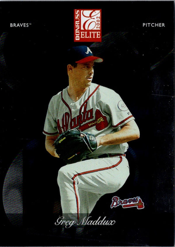 2002 Donruss Elite Greg Maddux #5