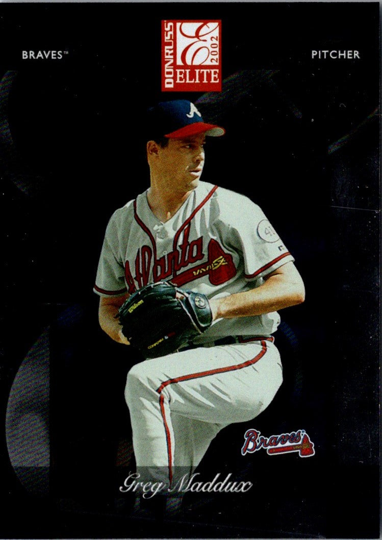 2002 Donruss Elite Greg Maddux