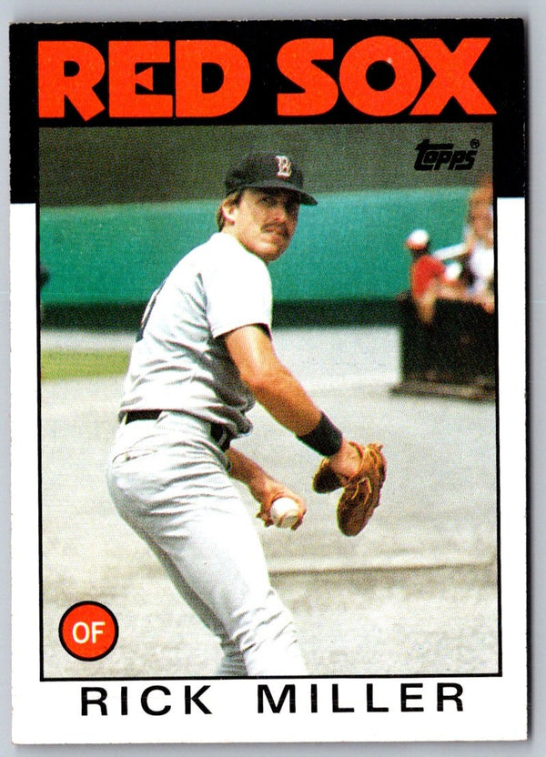 1986 Topps Rick Miller #424