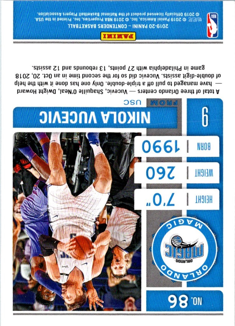 2018 Panini Nikola Vucevic