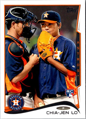 2014 Topps Chia-Jen Lo #55 Rookie
