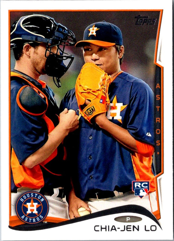 2014 Topps Chia-Jen Lo #55 Rookie