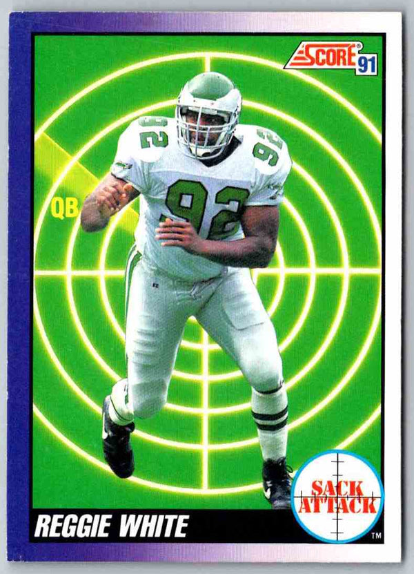 1991 Score Reggie White #655