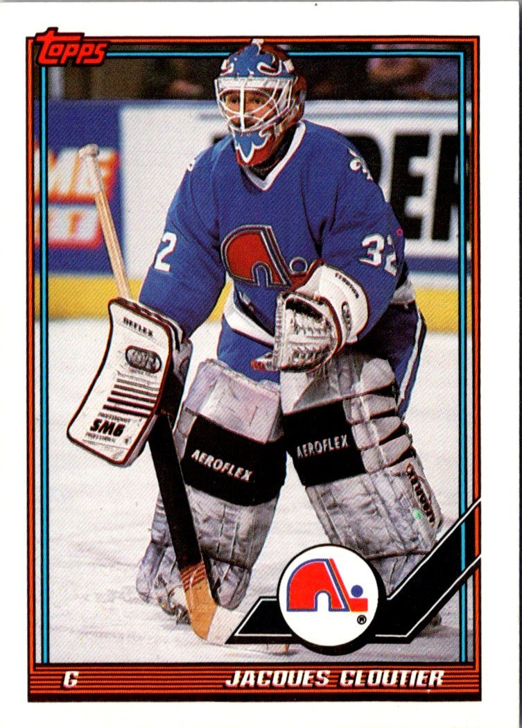 1991 Topps Jacques Cloutier