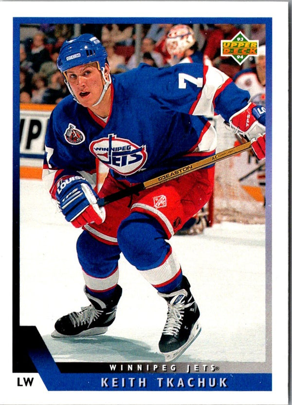 1993 Upper Deck Keith Tkachuk #195