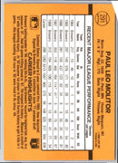 1989 Donruss Paul Molitor