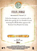 2018 Topps Gypsy Queen Felix Jorge