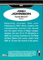 2011 Topps Lineage Josh Johnson #65