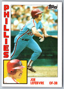 1984 Topps Joe Lefebvre