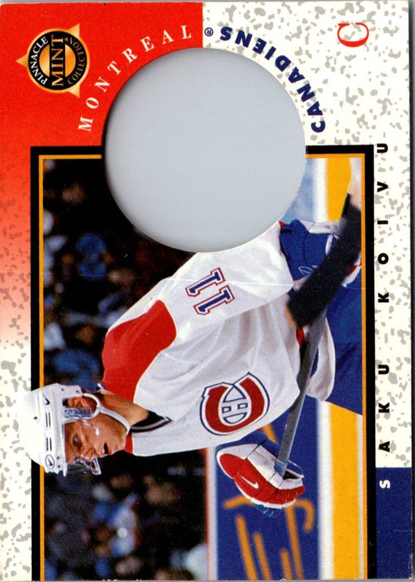 1997 Pinnacle Mint Collection Saku Koivu #15