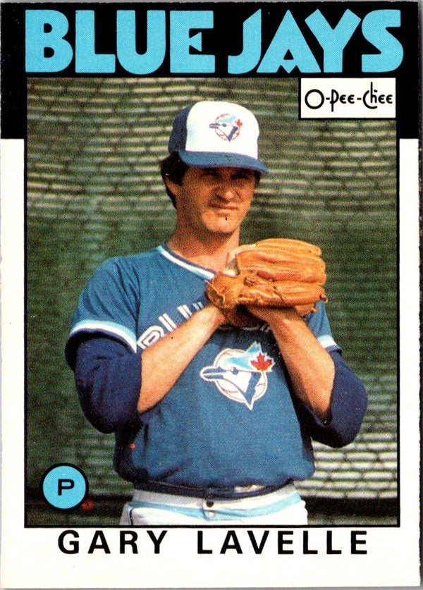 1986 O-Pee-Chee Gary Lavelle #22