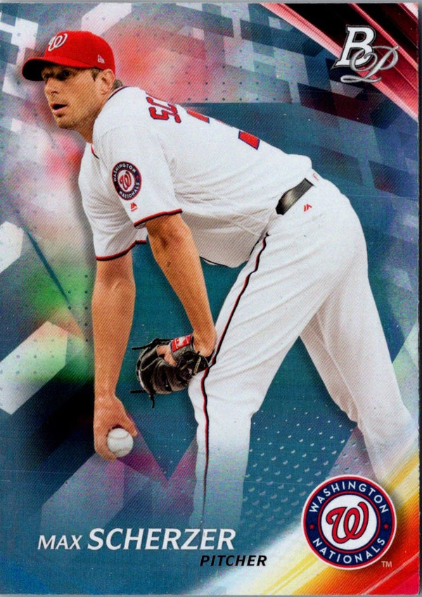 2017 Bowman Platinum Max Scherzer #23